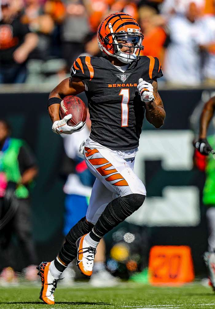 Cincinnati Bengals wide receiver Ja’Marr chase